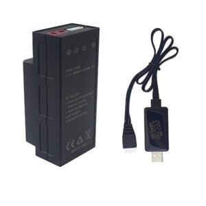 Fytoo 11.1V 1050mAh 25C 3S Lipo Battery with T Plug for RC Willey Fireplace MJX H16 Series RC Cars