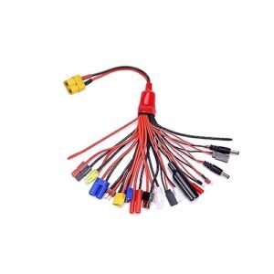 JOYSOG 19 in 1 RC Lipo Battery Charger Adapter Multifunction Balance Charging Cable for Drone Traxxas EC3 EC5 mCP X mcX XT60 Plug Perfect for RC Tracks in Colorado