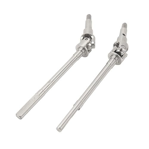 FMS Stainless Steel RC Front Axle Drive Shaft Set for Cheap RC Cars in Alabama 2PCS Silver