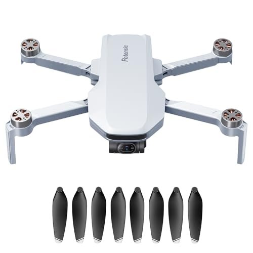 Potensic ATOM 3 Axis Gimbal 4K Drone with RC No Prep Tire Sauce Compatibility Pack of 1 Drone