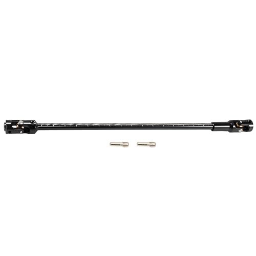 GSPEED SCX10 Drive Shaft 68 229mm Cut to Length Stainless Steel Driveshaft Set Black the Best Way to Cut Lexan RC Body for 1/10 RC Crawler LCG Rig Sportys Scalers Capra SCX10 Pro Upgrades Accessories