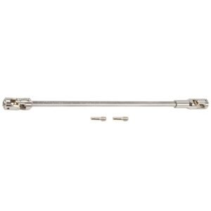 GSPEED SCX10 Drive Shaft 68 229mm Cut to Length Stainless Steel Driveshaft Set Silver Upgrade Your 1/10 RC Crawler for the Best Places to Drive RC Cars