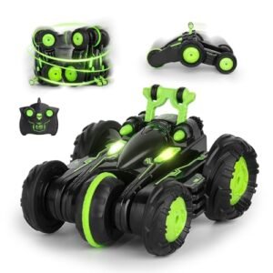 KULARIWORLD BMI RC Cars Remote Control Stunt Car 4WD 2.4Ghz 360 Degree Flips Rechargeable Toy for Kids Boys Girls