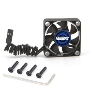 NEEBRC High Power RC Brushless Motor Cooling Fan Dual Ball Bearings 35x35x10mm for 1/10 1/8 RC Cars Motor 3660 3650 3670 540 550 Series