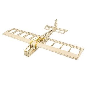 Balsa Wood RC Airplane Plans R03 STICK 06 Model Aircraft Kit 580mm Wingspan Unassembled DIY RC Airplane for Beginners