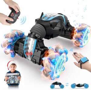 RC Willey Facebook Exclusive Gesture Sensing RC Stunt Car with Light Music for Kids Ages 5 15