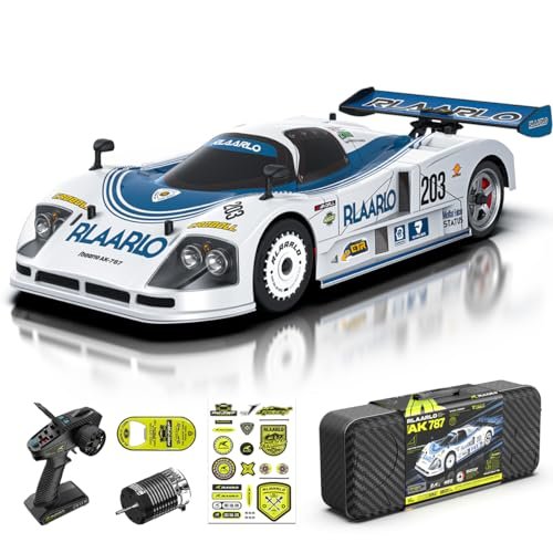 AMORIL AK 787 Super Fast Brushless RC Drift Cars for Adults Best RC Drift Cars Under $300 with Carbon Fiber Chassis 3660 3900KV Motor 120A ESC