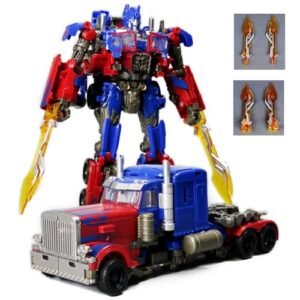M Cansam Combat Commander B RC Car Action Magazine Featured Deformed Car Robot Toy Alloy Portable Action Figure for Kids