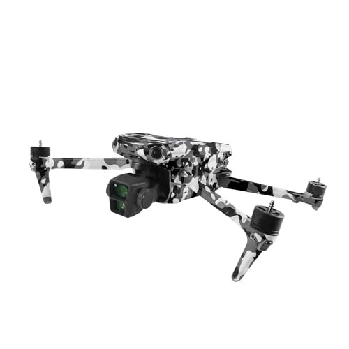 MightySkins DJI Air 3 Black Modern Camo Vinyl Decal Wrap Cover Protective and Durable