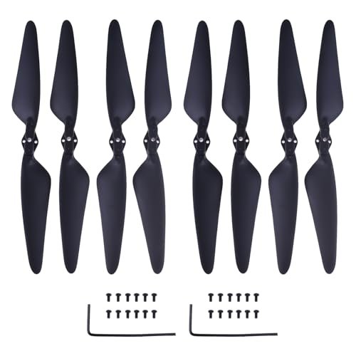 8PCS Foldable Propeller Set Compatible with RC 135 Rivet Joint Surveillance Aircraft Drones F11GIM SJRC F11 DE22 4K Pro F11 Pro F24 Pro F35