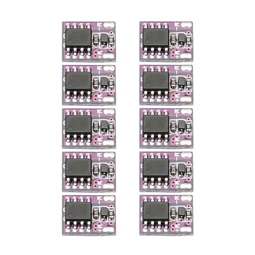 10PCS 1S Battery One Way Brushed ESC 3.5 6V 10A Electric Speed Controller for RC Glider Trainer N20 N50 180 130 Hollow Cup Motor