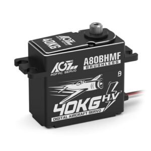AGFRC 40KG High Torque RC Servo Steel Gear Programmable Digital Brushless Standard Servo for MFAB RC Bodies