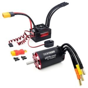 Surpass Hobby 3665 3150KV Brushless Motor and V2 90A ESC Combo for 1/10 RC Car Perfect for RC Hobby Singapore Enthusiasts
