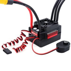 Surpass Hobby 90A Waterproof Brushless ESC Electric Speed Controller for 1 10 Electric RC Drift Car
