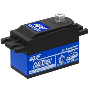 WOAEIUOS 20kg Low Profile Digital Servo High Torque Full Metal Gear for Touring RC Car Tamiya Kyosho On Road Drift Robot Boat