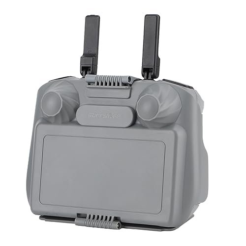 Anbee Upgrade 2 in 1 Protector Cover and Monitor Sun Hood for DJI RC 2 Remote Controller Compatible with DJI Air 3 Mini 4 Pro Drone Perfect for Your RC Willey Sideboard Setup