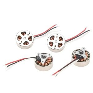 4PCS Excellent Metal Material 1503 Brushless Motor for Getting into RC Airplanes Compact Lightweight for 4 Axes