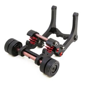 TRAXXAS XMAXX X MAXX RC Car Metal Wheelie Bar Set Spare Parts Black Double Wheel Find Nitro RC Fuel Nearby