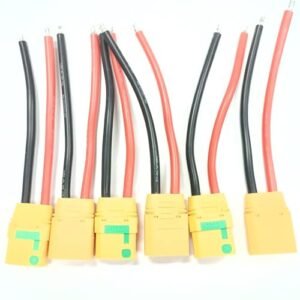 Hengfuntong Elec Imax B6 B6AC Charger RC XT90S Male Female Wire Pigtails 12awg 100mm 3 Pairs for Pro Motion RC