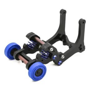 TRAXXAS XMAXX X MAXX RC Car Metal Wheelie Bar Set Spare Parts Blue Single Wheel for RC Coloring Pages Enthusiasts
