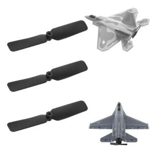 3 PCS Propellers Spare Part for Mini F 22 Raptor RC Plane Plans EPP 260mm RC Airplane Propeller 2.5 Inch 2 Blade