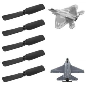 5 PCS RC F16 Plans Compatible Propellers for Mini F16 Falcon 365mm and Mini F22 Raptor EPP 260mm RC Airplane Spare Parts
