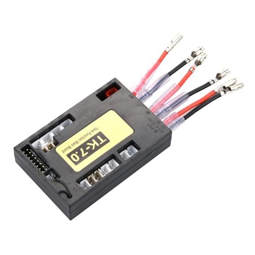 WANSUPYIN 2024 Multi Function Main Board Receiver 2.4GHz Unit Board with Antenna Compatible with RC WW2 Tanks