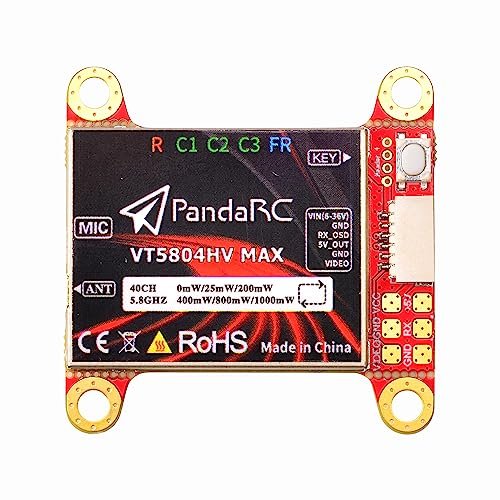 PandaRC VT5804HV MAX 5.8GHz FPV VTX Switchable Transmitter for RC Max Wheels Racing Drones