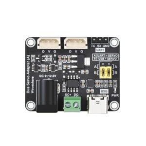 TUOPUONE Serial Bus Servo Driver Board Integrates Servo Power Supply and Control Circuit Applicable for ST/SC Series Serial Bus Servos Small in Size Easy to Integrate