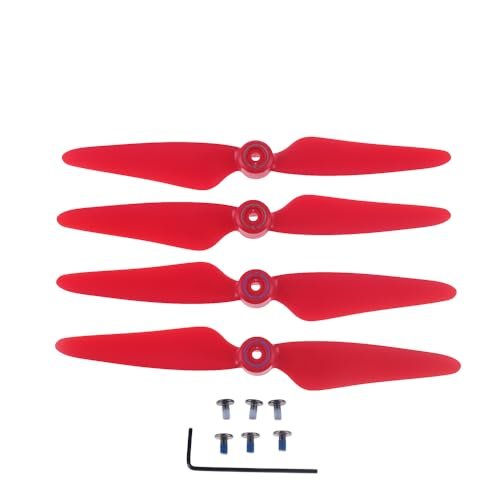 RC Willey Bedroom Sets Queen Compatible Red F7 Propellers for Bwine F7 GB2 and SJRC F7S Drones