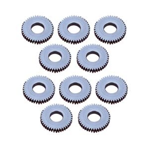 WANSUPYIN 2024 20* Metal 42T Mod 0.4 Spur Gear Set for RC, Steel Gear RC Upgrade Part 7.05mm Inner Hole 17.3MM Outer Diameter Gear