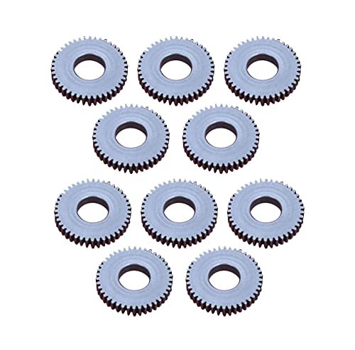 WANSUPYIN 2024 20* Metal 42T Mod 0.4 Spur Gear Set for RC, Steel Gear RC Upgrade Part 7.05mm Inner Hole 17.3MM Outer Diameter Gear