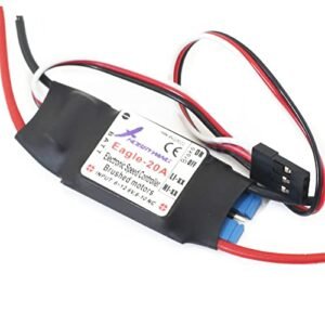 WANSUPYIN 2023 FPV RC Airplane Model Brushed Motor ESC for American Eagle RC Hobbywing Eagle 20A Speed Controller