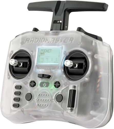 Xiangtat Radiomaster Pocket Hall Gimbal EdgeTX Transmitter with RC Light Buckets Portable Lightweight Remote Control
