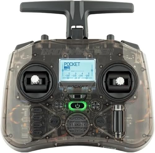 Xiangtat Radiomaster Pocket Hall Gimbal EdgeTX Transmitter with RC 60B COB LED Video Light Portable Remote Control