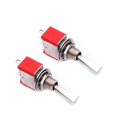 Flyzone Switch RC Airplane 2Pcs RC Transmitter 2 Positions Long Toggle Switch Compatible with Spektrum DX9 FrSky Taranis X9D Plus I6x ET16S AT9S