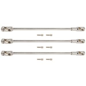 GSPEED SCX10 Drive Shaft 3pcs 68 229mm Cut to Length Stainless Steel Driveshaft for 1/10 RC Crawler Find Good Places to Drive RC Cars