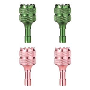 4pcs Drone Control Sticks for DJI Mini 3 Pro DJI RC Smart Controller Jet Powered RC Drone Accessories Pink Green