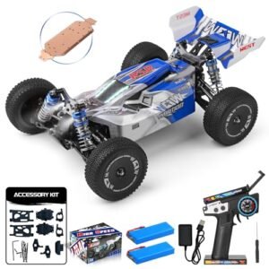 CKYSCHN WLtoys 144011 1 14 Fast RC Car 65km h Off Road RC Buggy Racing Cars with Lights for Adults RC Willey West Sacramento