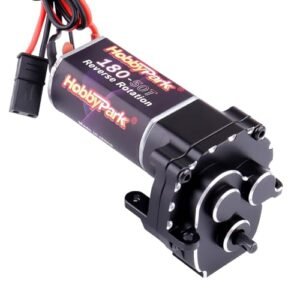 HobbyPark 180 Brushed Motor with Pinion and Transmission Gearbox 50T for TRX4M Upgrades Horizon RC Parts