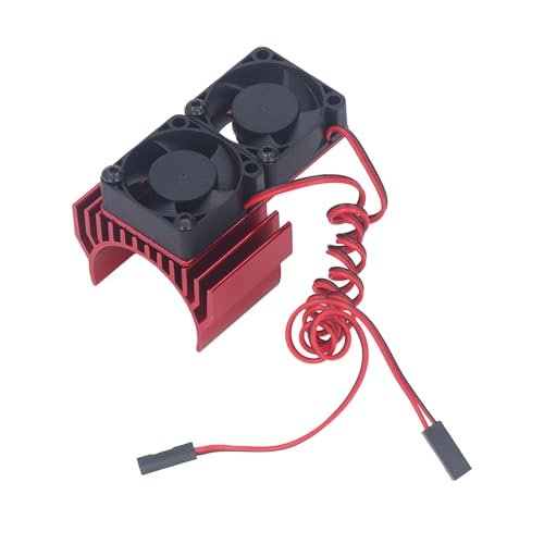 Traxxas Waterproof 4x4 RC Trucks DC 5V High Velocity Cooling Fan Heat Sink Set for Velineon VXL 3 Electronic Speed Controller