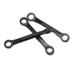 Keenso Servo Linkage Rod Set 3PCS for Century Helicopters RC FlyWing FW450 V3 Enhance Stability Plastic