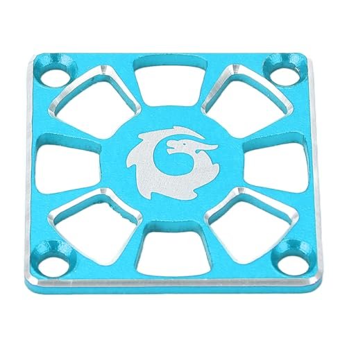 Airshi RC Small Engine Repair Cooling Fan Cover 1.18 Inch Lightweight Aluminium Alloy for Enhanced Motor Protection Blue