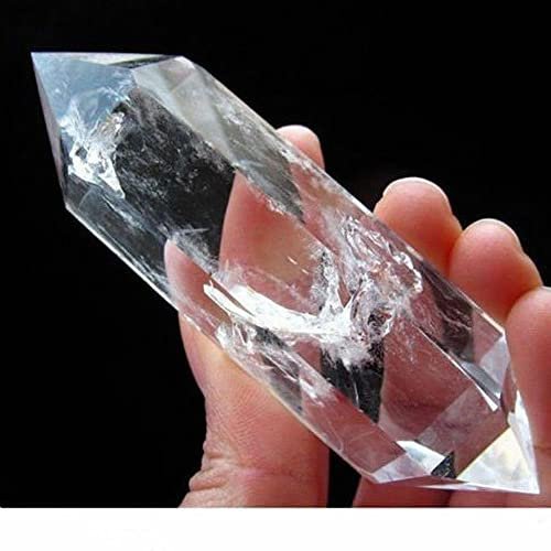 WANSUPYIN 2023 Crystal Natural Rock Clear Quartz DT Wand Point Healing Accessories for RC Boats