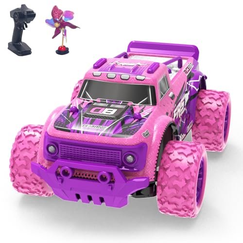 Kamaz RC Truck 2.4GHz High Speed Remote Control Car for Kids Durable Off Road Racing Toy with LED Lights