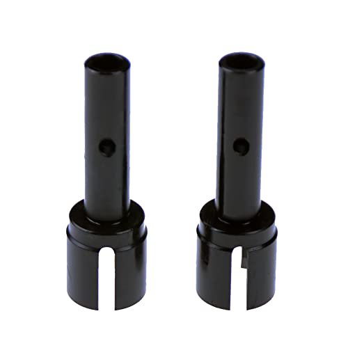 FLMLF Metal Drive Axle Cup Shaft 2PCS for 1/5 HPI RV KM Baja 5B 5T 5SC Compatible with km 56 rc e