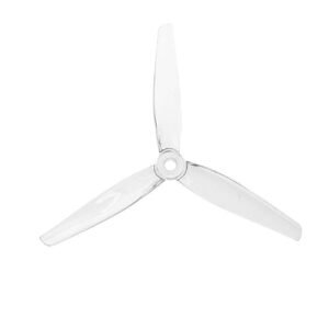 HQProp Ethix P3 3 Polycarbonate 5 1 Inch Propellers Set of 4 Mango Lassi 6mm Yellow