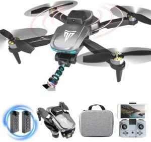 SkyVision Pro FPV RC Camera System 4K Drone with Brushless Motor 40 Mins Flight Time and APP Control for Adults and Kids