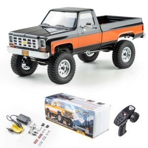 FMS 1 18 RC Crawler Chevy Truck FCX18 K10 RTR Remote Control Car Licensed Model 4WD 8km h 900mAh with LED Lights