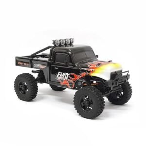 Furitek FX118 Fury Wagon 1/18 Brushless Mini RC Rock Crawler with 2S Lipo and 2.4GHz 4CH Transmitter Includes Premium RC Rock Crawler Tires